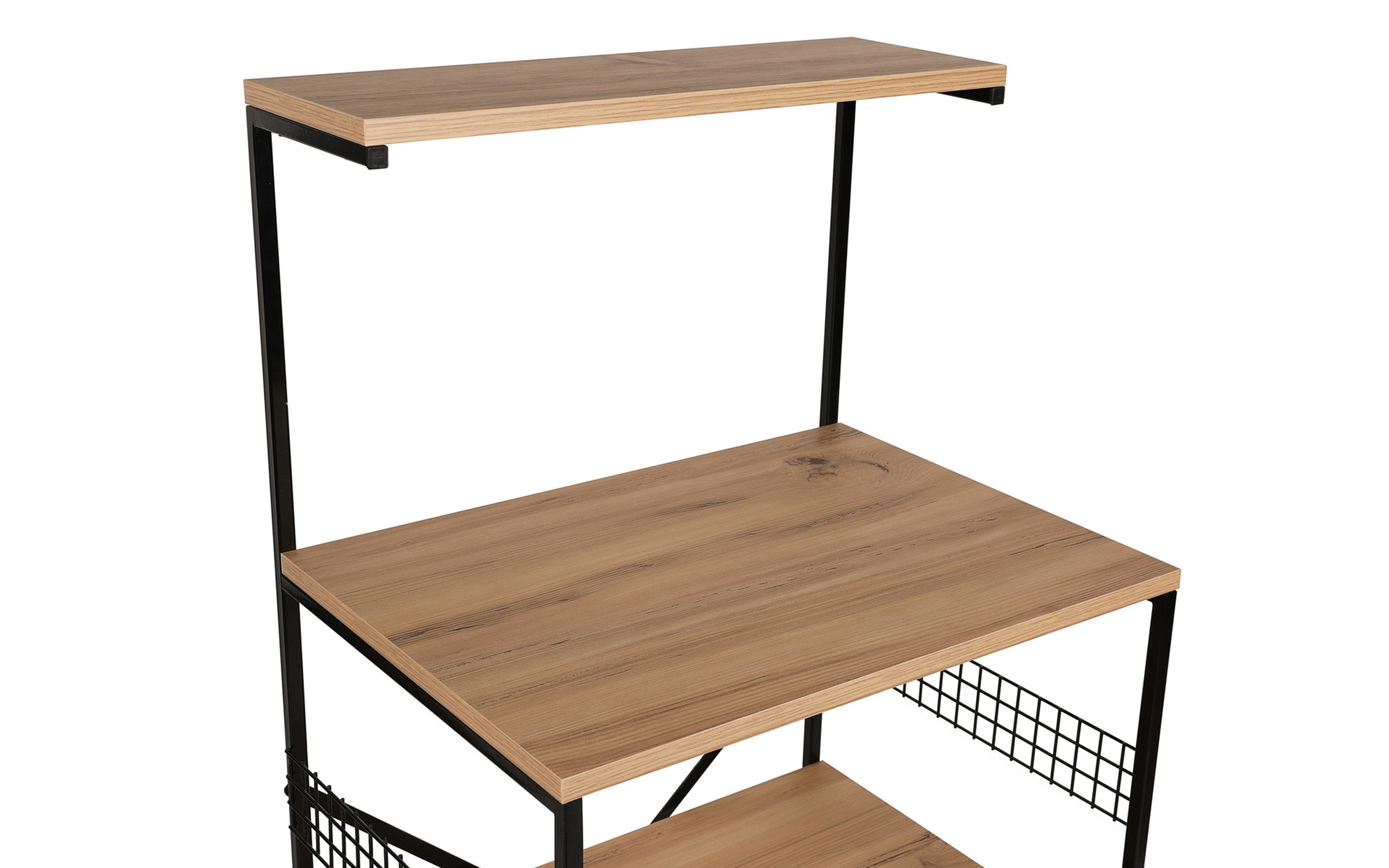 Etajera Anemon, pin + negru  8